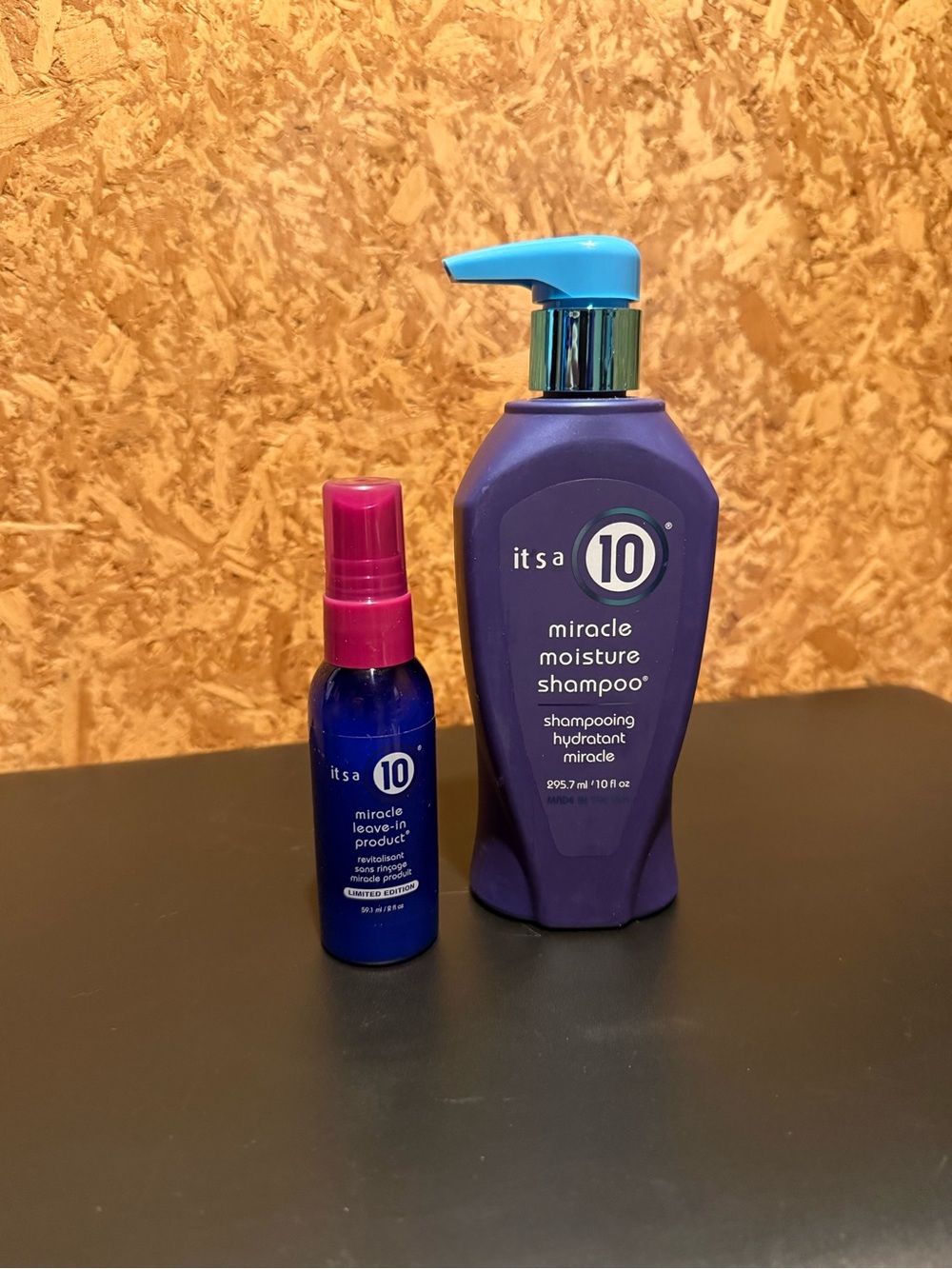 It’s a 10 Miracle Moisture Shampoo & Miracle Leave in product